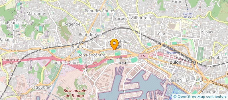 localisation de l'entreprise RENOV MADE  TOULON