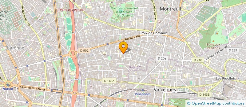 localisation de l'entreprise RENOV MESURES à MONTREUIL
