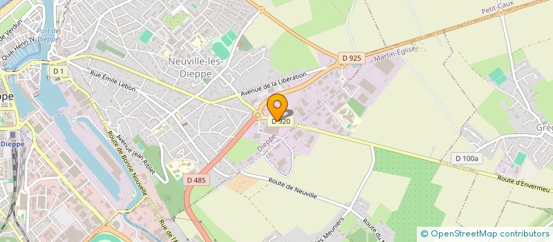 localisation de l'entreprise RENOV METAUX à ARQUES-LA-BATAILLE