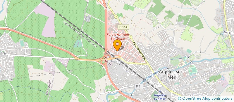 localisation de l'entreprise RENOV MOBILHOME 66  ARGELES-SUR-MER