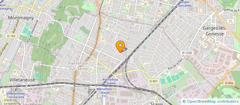 localisation de l'entreprise RENOV MULTITECH à PIERREFITTE-SUR-SEINE