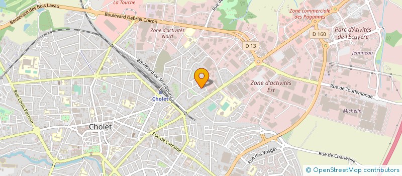 localisation de l'entreprise RENOV MY HOME à CHOLET