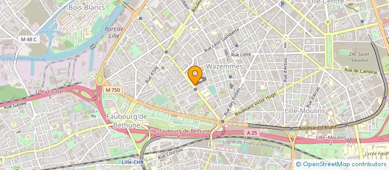 localisation de l'entreprise RENOV NET EXPRESS à LILLE