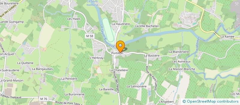 localisation de l'entreprise RENOV O'CORDO à VERTOU
