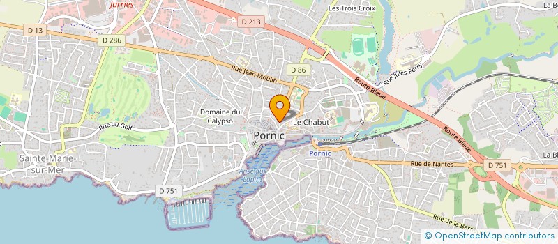 localisation de l'entreprise RENOV'OCEAN à PORNIC