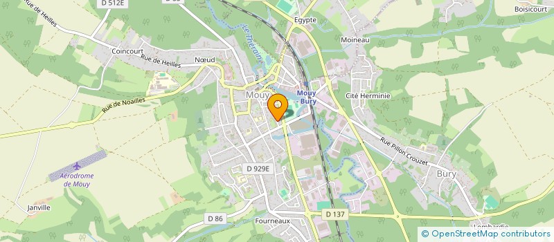 localisation de l'entreprise RENOV'OISE à MOUY
