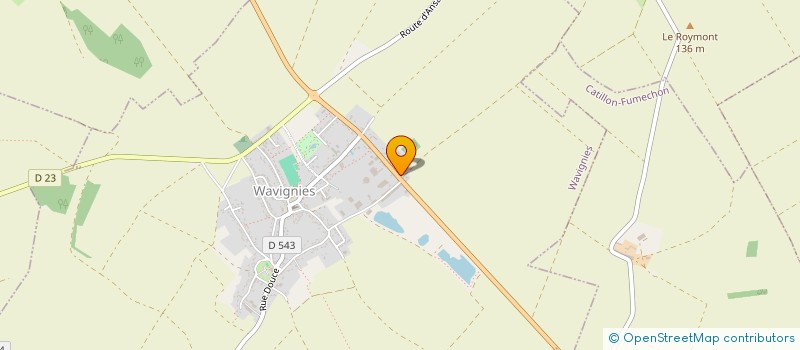 localisation de l'entreprise RENOV'OISE PRO  WAVIGNIES