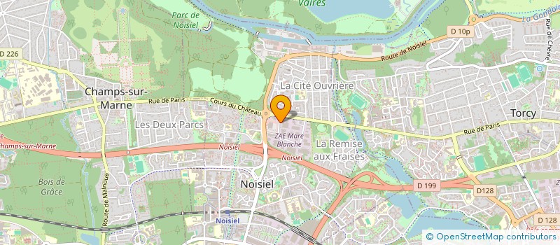 localisation de l'entreprise RENOV PACK à NOISIEL