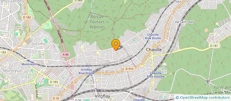 localisation de l'entreprise RENOV PARTNER à VIROFLAY