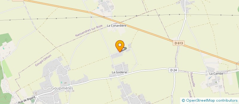 localisation de l'entreprise RENOV' PATRIMOINE à GOUPIL-OTHON