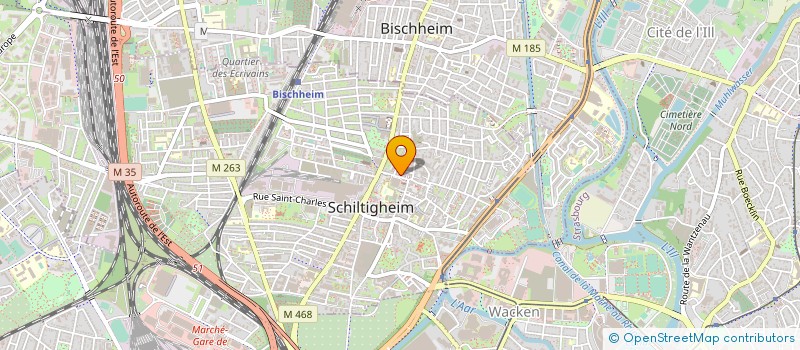 localisation de l'entreprise RENOV PEINT67  SCHILTIGHEIM