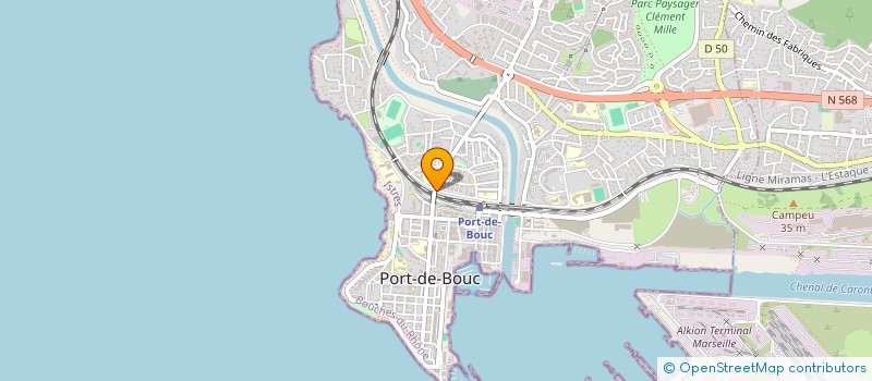 localisation de l'entreprise RENOV PEINTURE à PORT-DE-BOUC