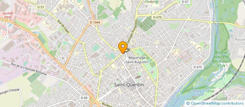 localisation de l'entreprise RENOV'PICARDIE à SAINT-QUENTIN