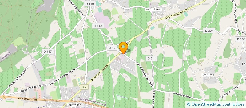 localisation de l'entreprise RENOV PISCINES  CABRIERES-D'AVIGNON