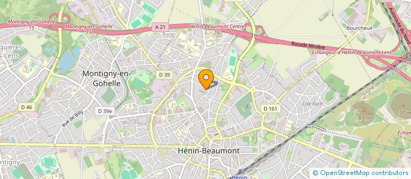 localisation de l'entreprise RENOV'PLUS 62  HENIN-BEAUMONT