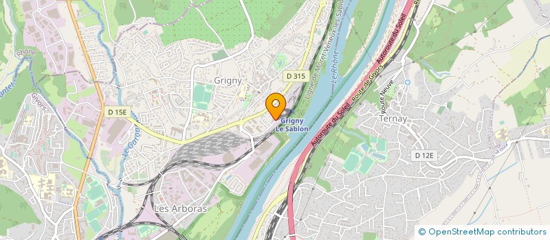 localisation de l'entreprise RENOV PLUS 69 à GRIGNY