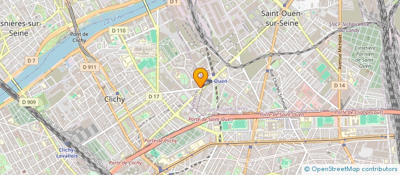 localisation de l'entreprise RENOV PLUS à CLICHY