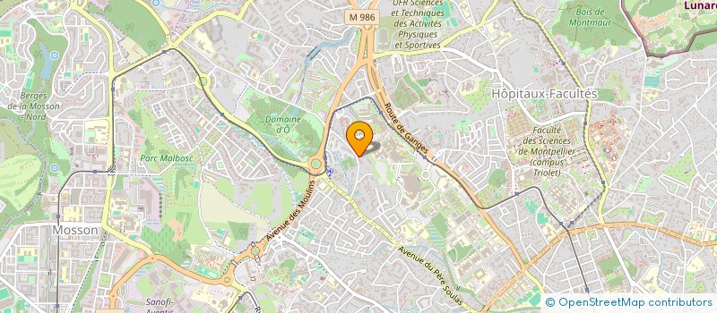 localisation de l'entreprise RENOV PLUS  MONTPELLIER