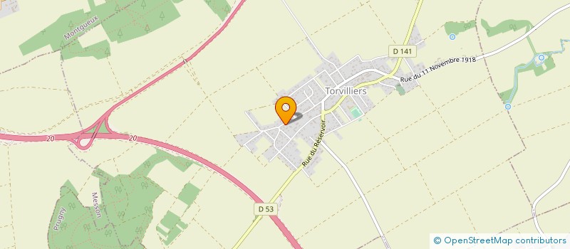 localisation de l'entreprise RENOV'POOL  TORVILLIERS