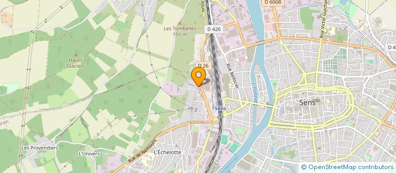 localisation de l'entreprise RENOV'PORTAIL 89  SAINT-MARTIN-DU-TERTRE