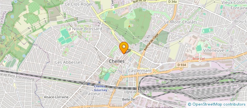 localisation de l'entreprise RENOV PRESTIGE  CRETEIL