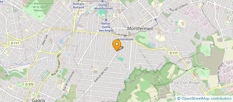 localisation de l'entreprise RENOV PRO à MONTFERMEIL