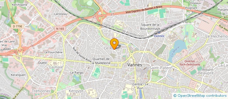 localisation de l'entreprise RENOV PRO 56 à VANNES