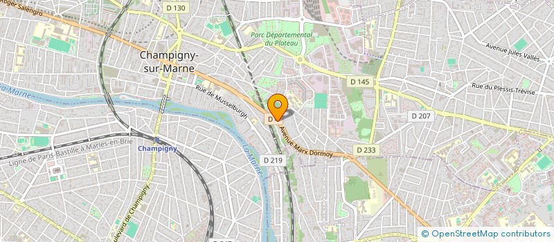 localisation de l'entreprise RENOV PRO à CHAMPIGNY-SUR-MARNE