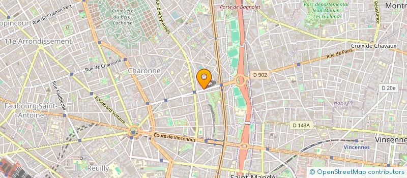 localisation de l'entreprise RENOV PRO  PARIS