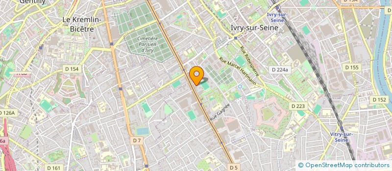 localisation de l'entreprise RENOV'PRO  IVRY-SUR-SEINE