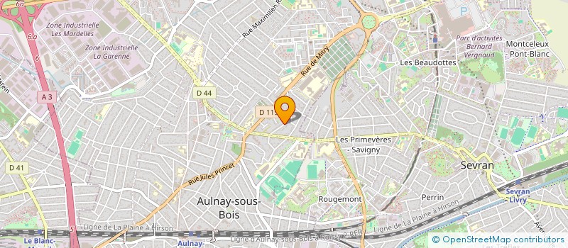 localisation de l'entreprise RENOV PRO BTP à AULNAY-SOUS-BOIS