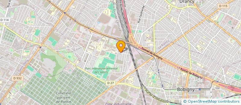 localisation de l'entreprise RENOV'PRO BTP  BOBIGNY