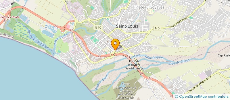 localisation de l'entreprise RENOV PRO CONSEIL à SAINT-LOUIS