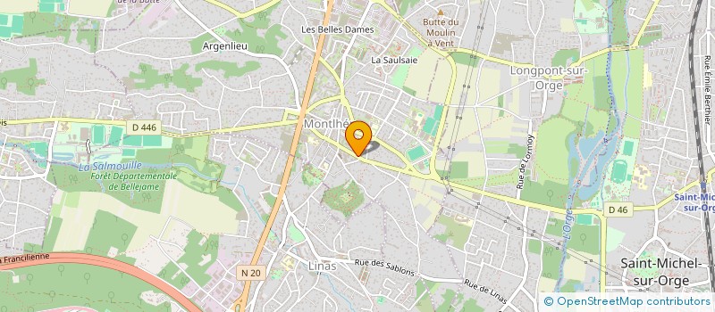 localisation de l'entreprise RENOV PRO IDF à MONTLHERY