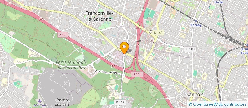 localisation de l'entreprise RENOV-R-BATI à SANNOIS