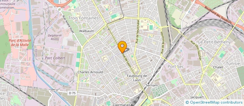 localisation de l'entreprise RENOV REIMS à REIMS