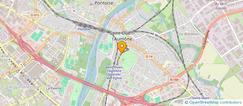localisation de l'entreprise RENOV'RESILIENCE à SAINT-OUEN-L'AUMONE