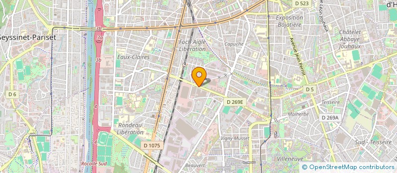 localisation de l'entreprise RENOV RHONE ALPES  GRENOBLE