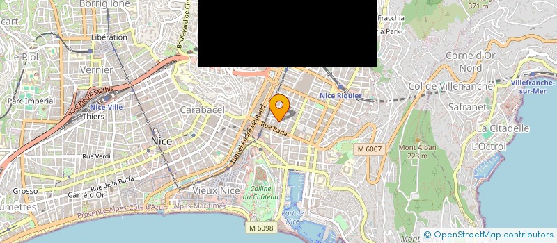 localisation de l'entreprise RENOV RIVIERA HABITAT à NICE