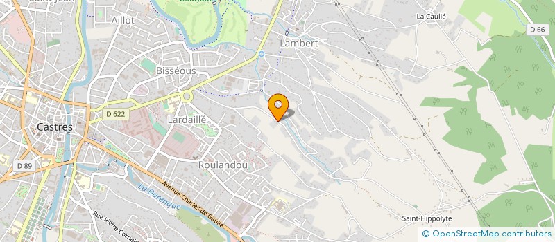 localisation de l'entreprise RENOV'S HABITATS à SAINTES