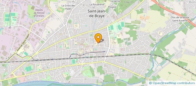 localisation de l'entreprise RENOV SANITAIRE à SAINT-JEAN-DE-BRAYE