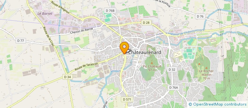 localisation de l'entreprise RENOV SERVICE  CHATEAURENARD