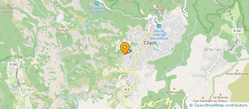 localisation de l'entreprise RENOV SERVICES à CILAOS