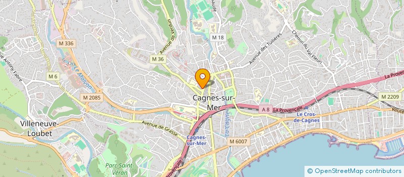 localisation de l'entreprise RENOV SMART à CAGNES-SUR-MER