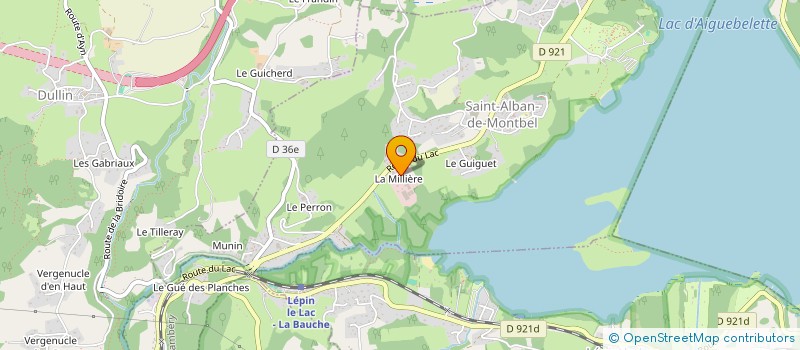 localisation de l'entreprise RENOV SOL 2A à SAINT-ALBAN-DE-MONTBEL