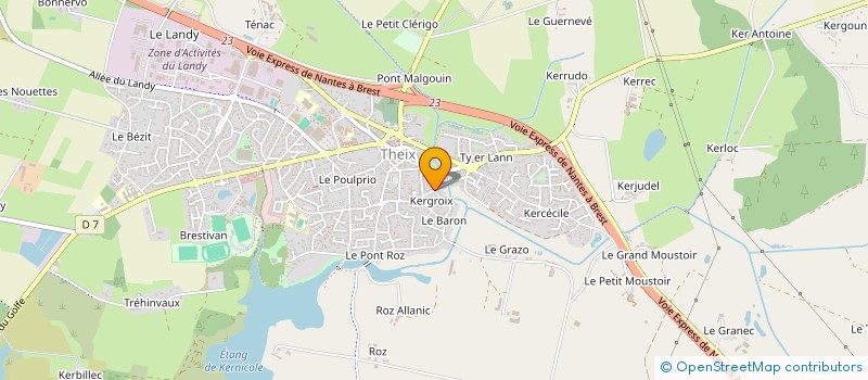 localisation de l'entreprise RENOV SOL à THEIX-NOYALO