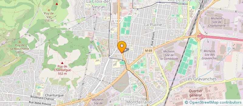 localisation de l'entreprise RENOV'STYLE & CLEAN  CLERMONT-FERRAND