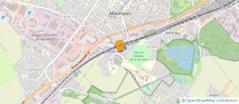 localisation de l'entreprise RENOV SURFACE BOUNDOU à LA VERRIERE