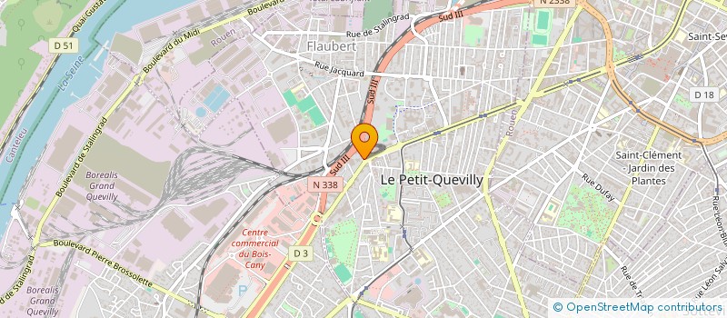 localisation de l'entreprise RENOV SYSTEM à LE PETIT-QUEVILLY