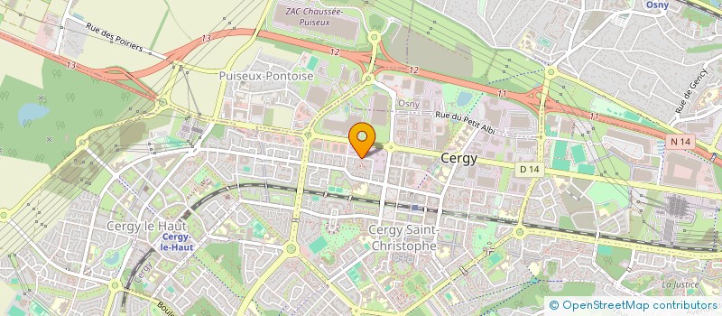 localisation de l'entreprise RENOV T.C.E.P  CERGY